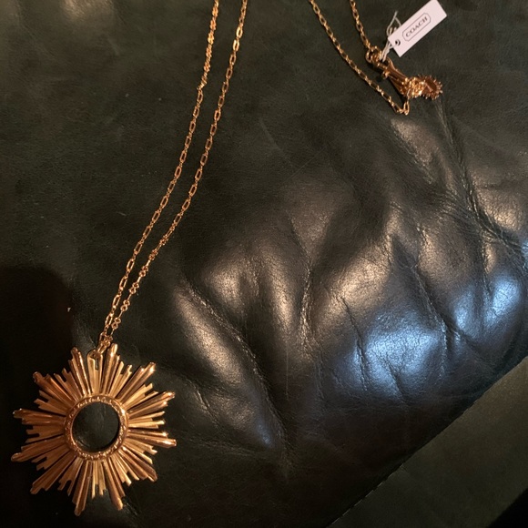 Coach Jewelry - Coach Sunburst Necklace